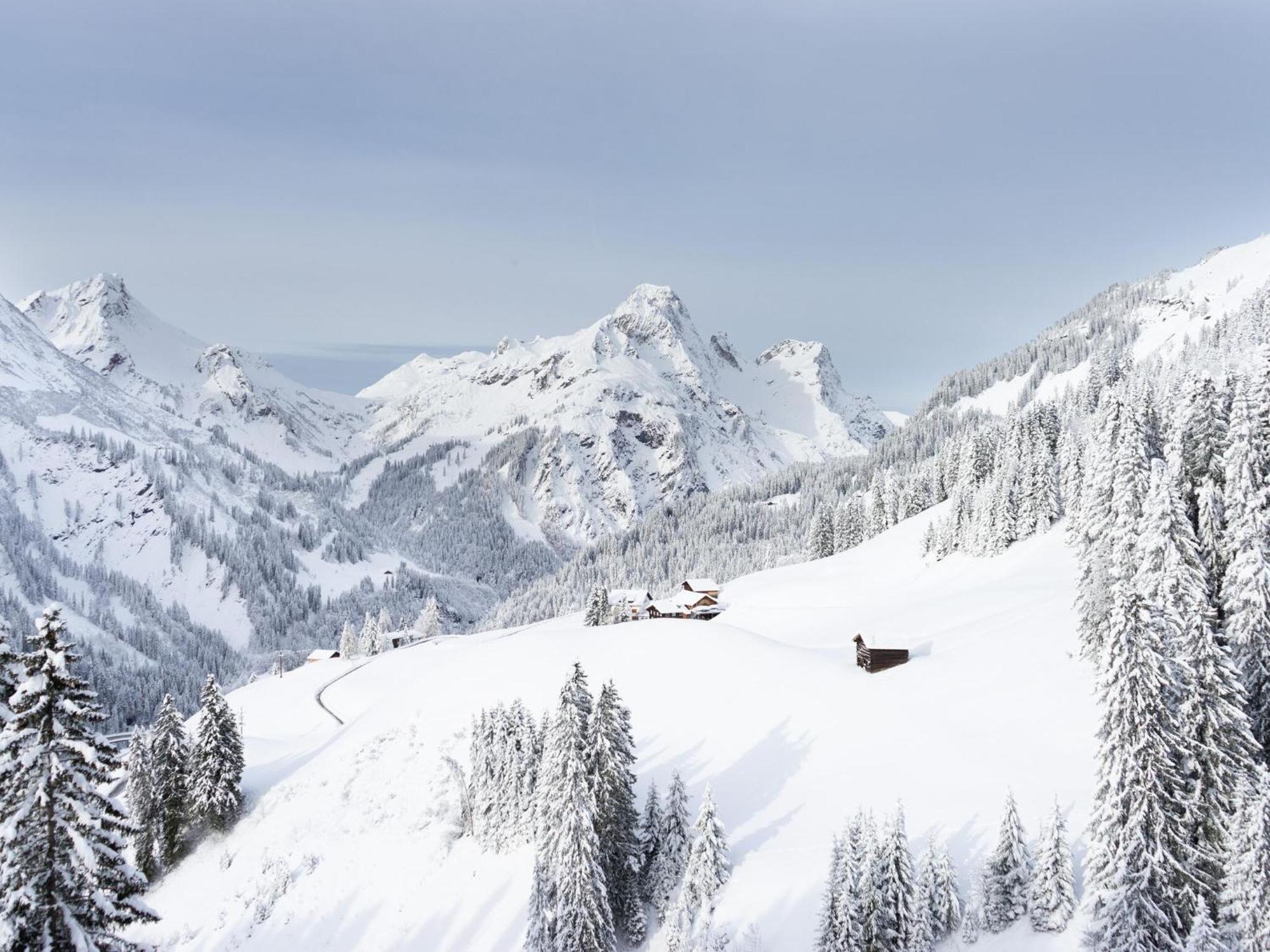 Apartment In Schroecken Near Ski Area Εξωτερικό φωτογραφία